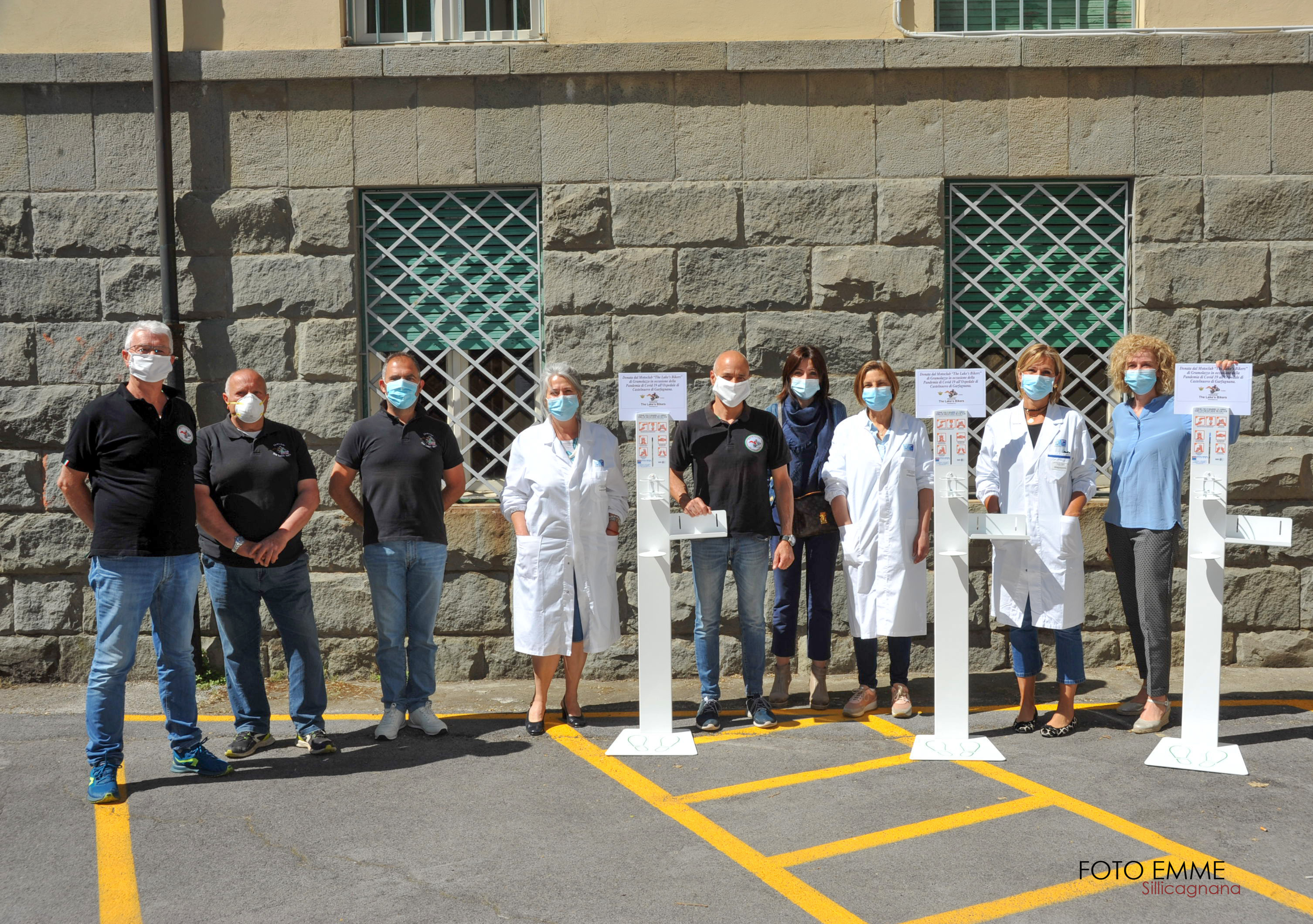 Donazione del Motoclub all’ospedale di Castelnuovo di Garfagnana
